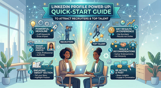 LinkedIn Profile Power-Up: Quick-Start Guide to Attract Recruiters and Top Talent