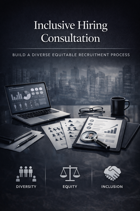 Inclusive Hiring Consultation: Build a Diverse Equitable Recruitment Process